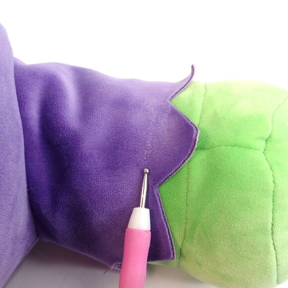 Disney HULK Plush Oversized 24" Jumbo Purple Green Cuddleez Marvel - Picture 8 of 10